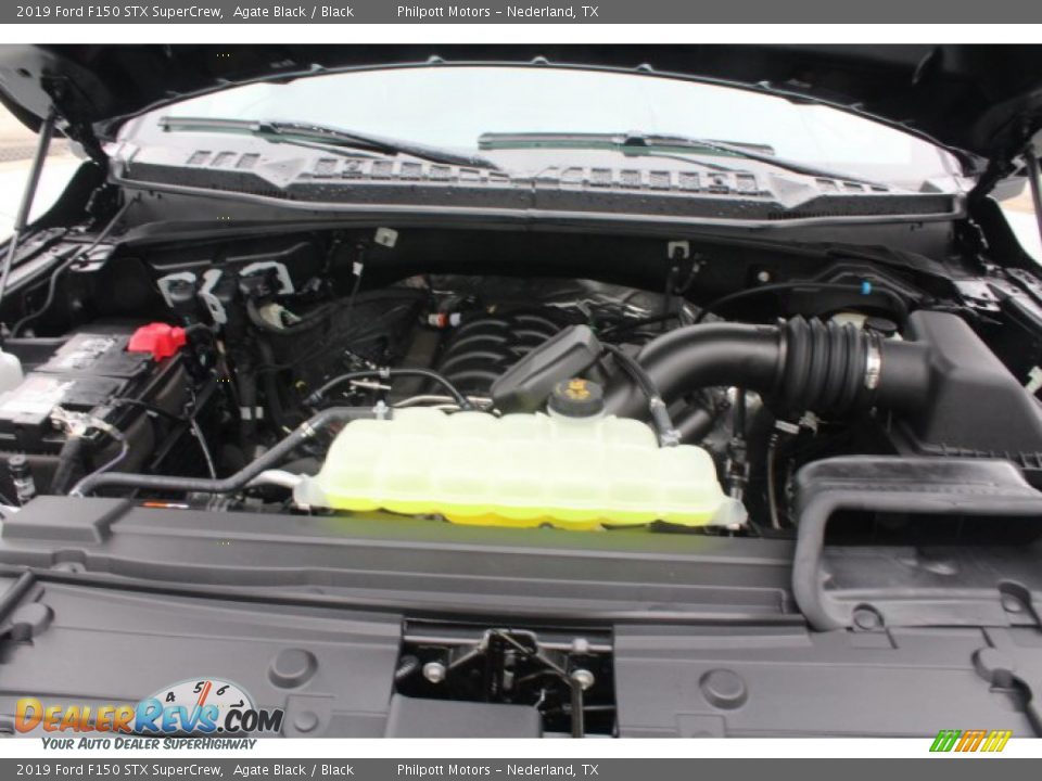 2019 Ford F150 STX SuperCrew Agate Black / Black Photo #21