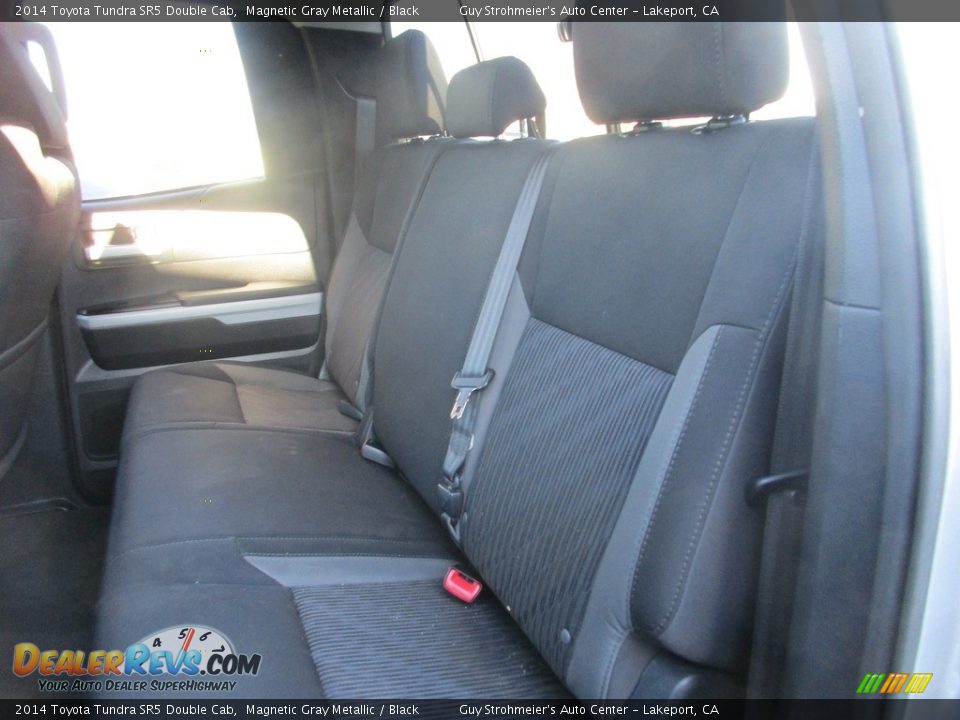 2014 Toyota Tundra SR5 Double Cab Magnetic Gray Metallic / Black Photo #9