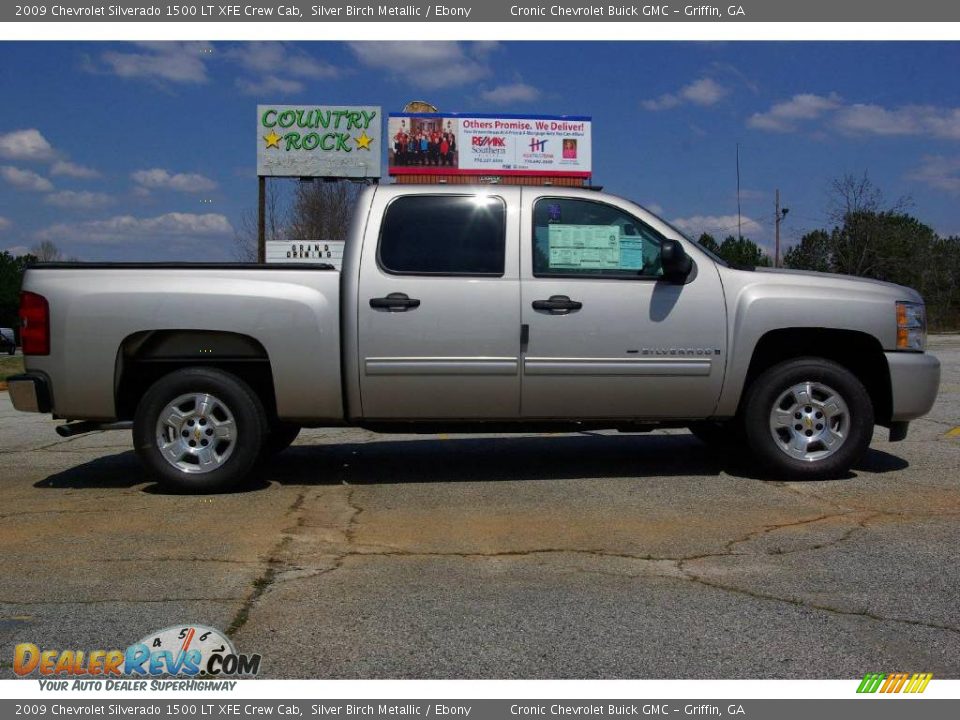 2009 Chevrolet Silverado 1500 LT XFE Crew Cab Silver Birch Metallic / Ebony Photo #5