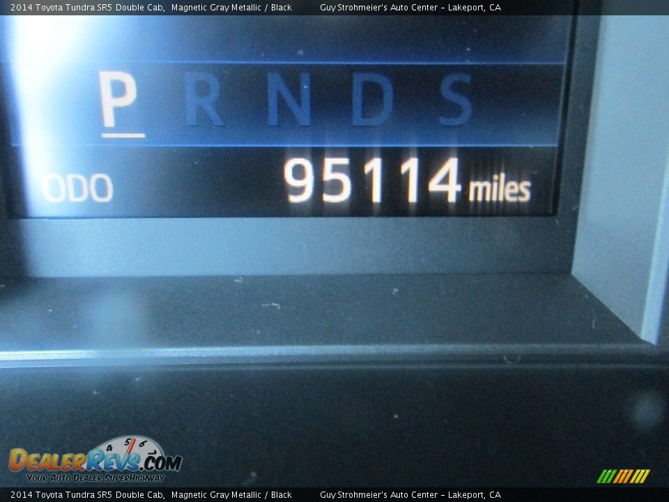 2014 Toyota Tundra SR5 Double Cab Magnetic Gray Metallic / Black Photo #11