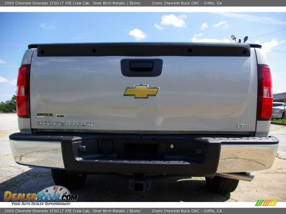 2009 Chevrolet Silverado 1500 LT XFE Crew Cab Silver Birch Metallic / Ebony Photo #7