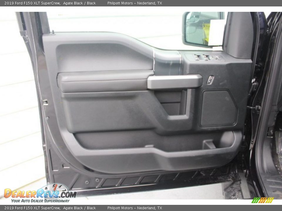 2019 Ford F150 XLT SuperCrew Agate Black / Black Photo #9