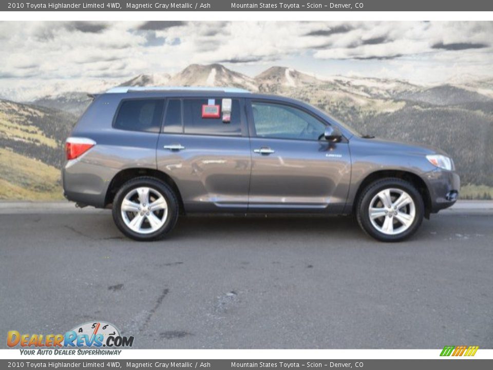 2010 Toyota Highlander Limited 4WD Magnetic Gray Metallic / Ash Photo #2