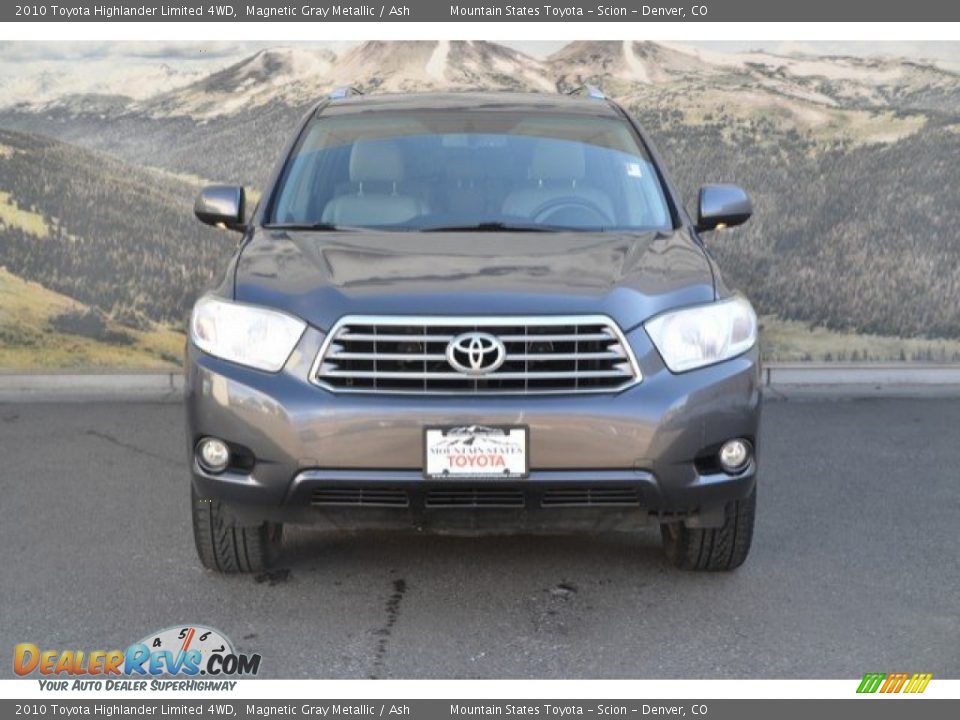 2010 Toyota Highlander Limited 4WD Magnetic Gray Metallic / Ash Photo #4