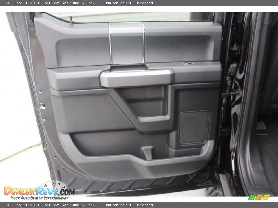 2019 Ford F150 XLT SuperCrew Agate Black / Black Photo #14