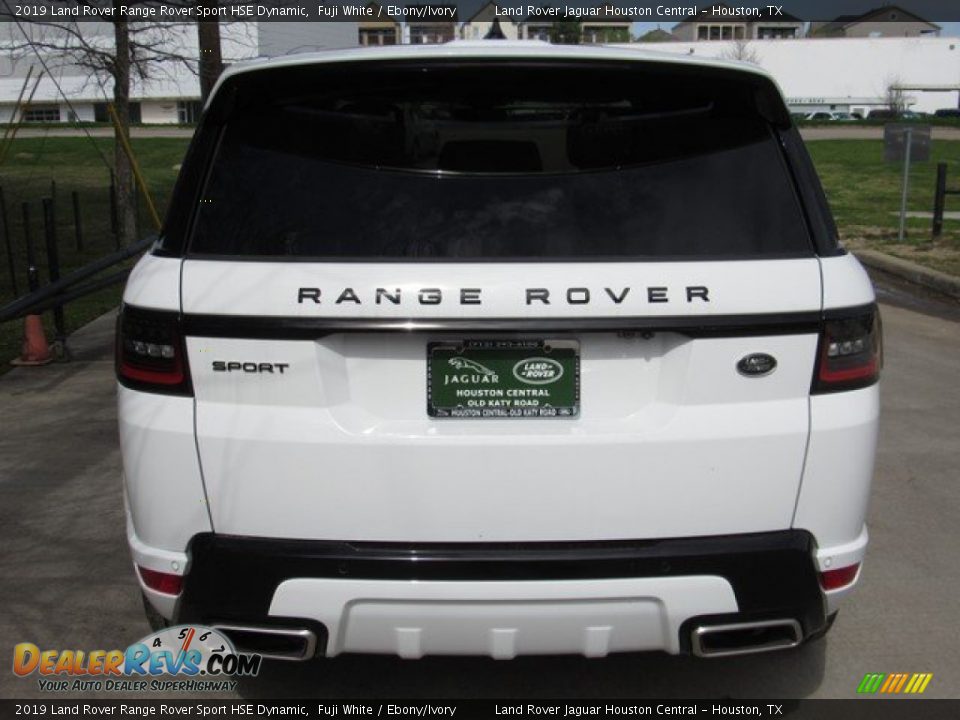 2019 Land Rover Range Rover Sport HSE Dynamic Fuji White / Ebony/Ivory Photo #8