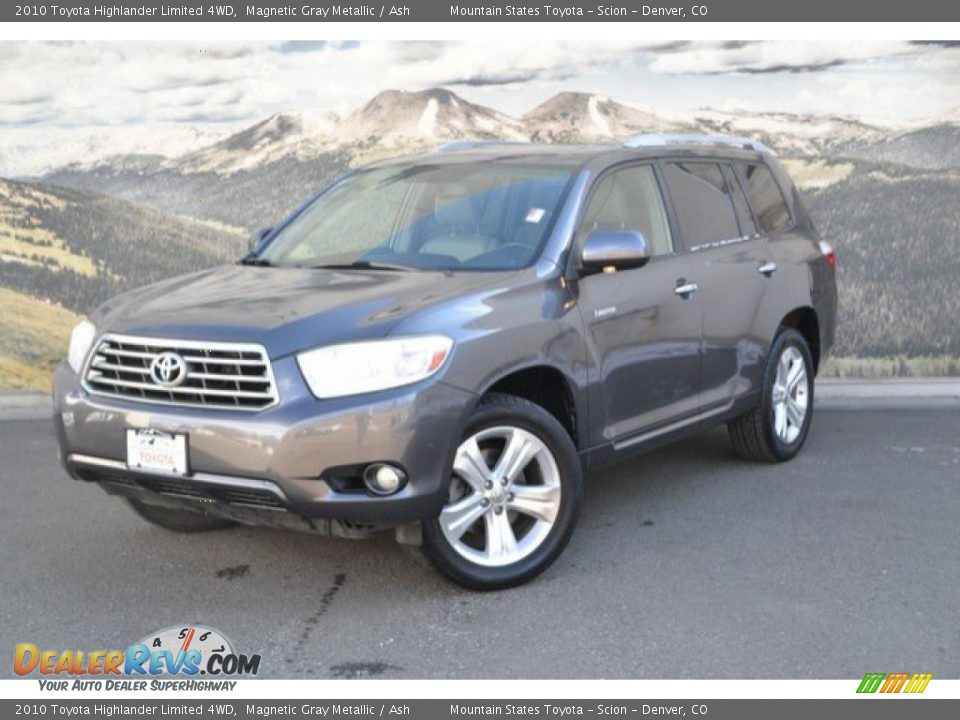 2010 Toyota Highlander Limited 4WD Magnetic Gray Metallic / Ash Photo #5