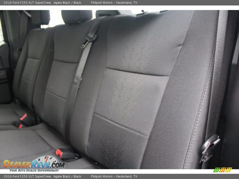2019 Ford F150 XLT SuperCrew Agate Black / Black Photo #15