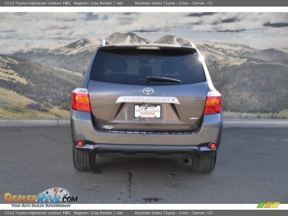 2010 Toyota Highlander Limited 4WD Magnetic Gray Metallic / Ash Photo #8