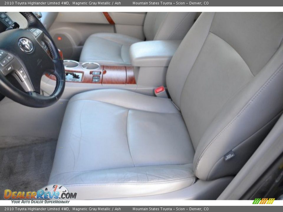 2010 Toyota Highlander Limited 4WD Magnetic Gray Metallic / Ash Photo #11