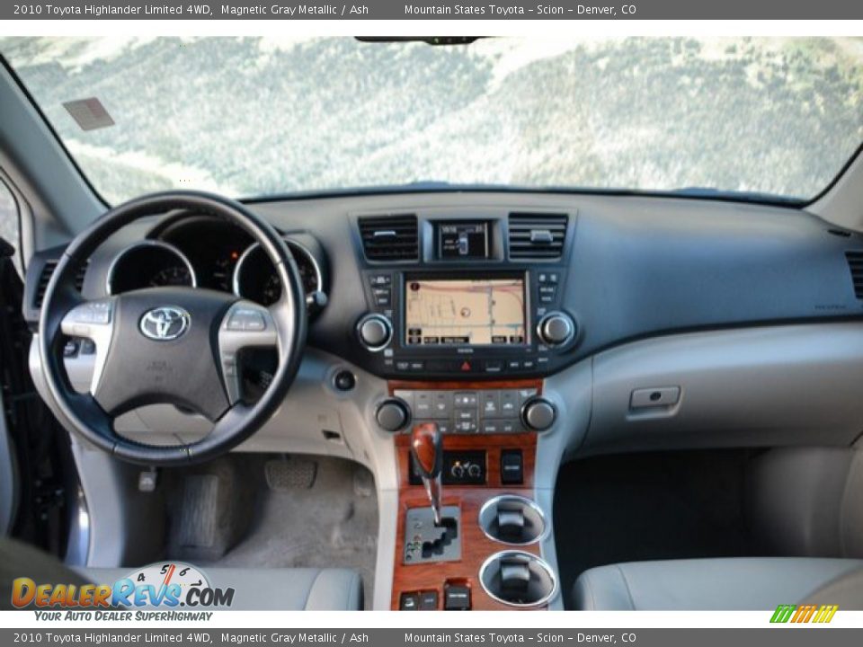 2010 Toyota Highlander Limited 4WD Magnetic Gray Metallic / Ash Photo #13