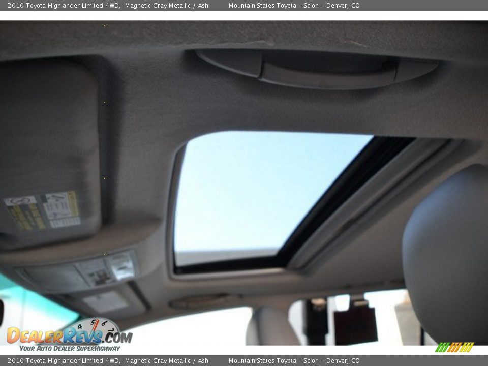 2010 Toyota Highlander Limited 4WD Magnetic Gray Metallic / Ash Photo #14