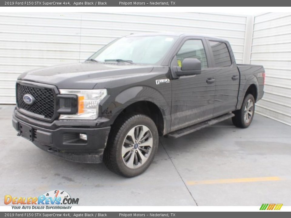 2019 Ford F150 STX SuperCrew 4x4 Agate Black / Black Photo #4