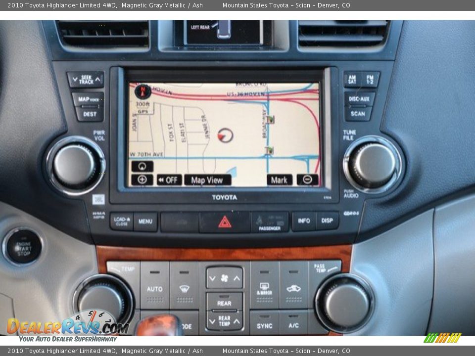 2010 Toyota Highlander Limited 4WD Magnetic Gray Metallic / Ash Photo #15