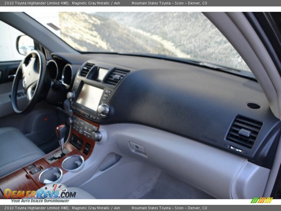 2010 Toyota Highlander Limited 4WD Magnetic Gray Metallic / Ash Photo #16