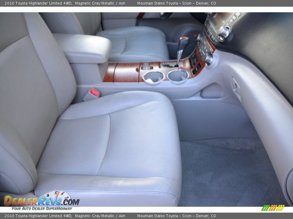 2010 Toyota Highlander Limited 4WD Magnetic Gray Metallic / Ash Photo #18