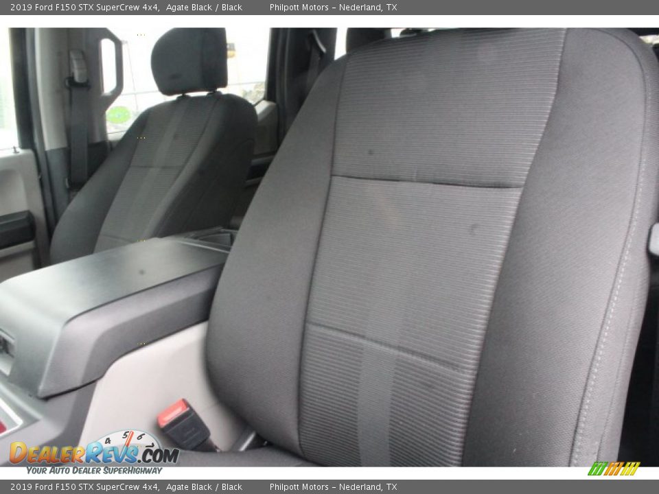 2019 Ford F150 STX SuperCrew 4x4 Agate Black / Black Photo #10