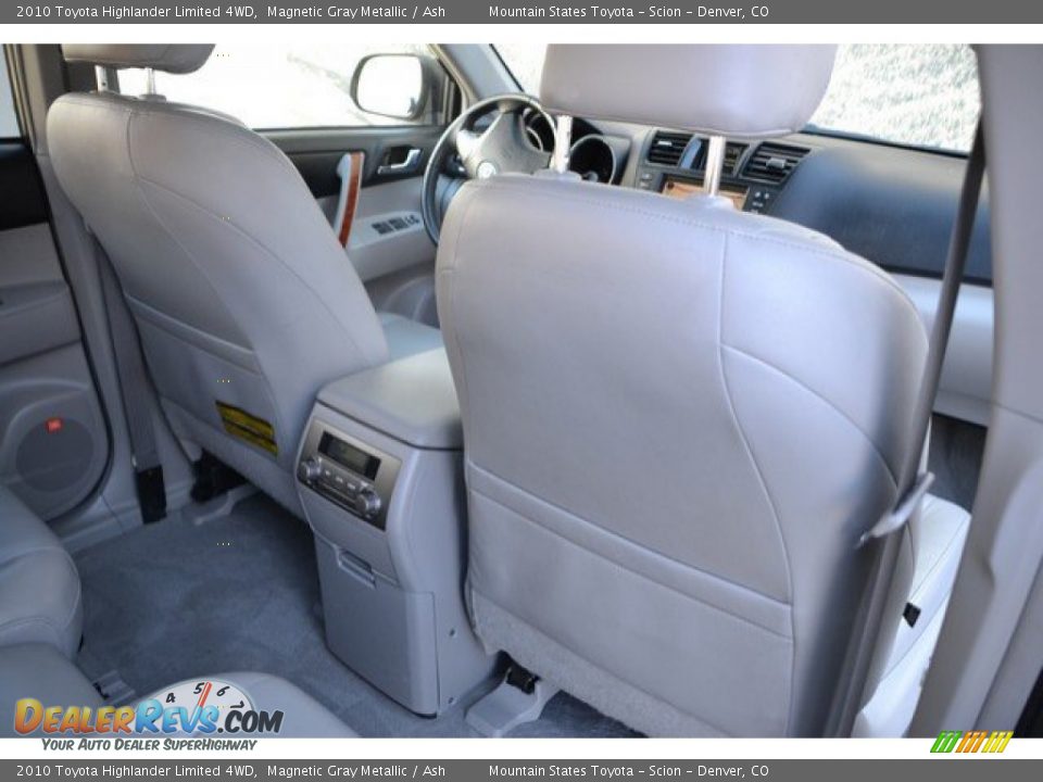2010 Toyota Highlander Limited 4WD Magnetic Gray Metallic / Ash Photo #21