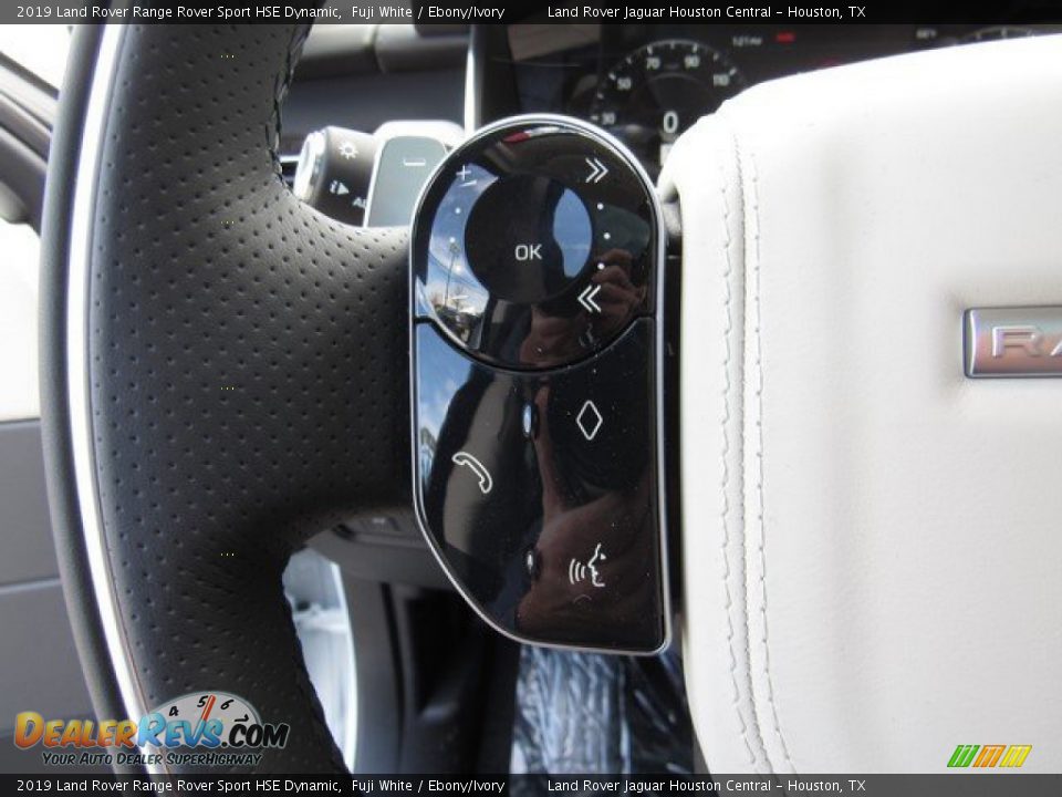 2019 Land Rover Range Rover Sport HSE Dynamic Steering Wheel Photo #27