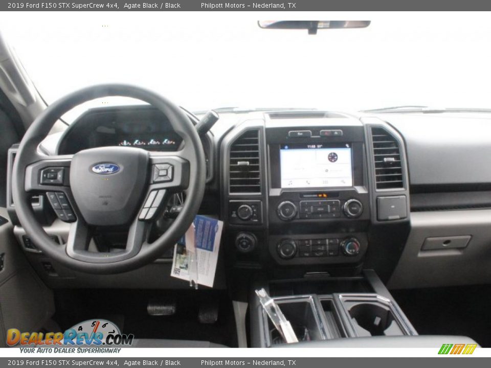 2019 Ford F150 STX SuperCrew 4x4 Agate Black / Black Photo #18