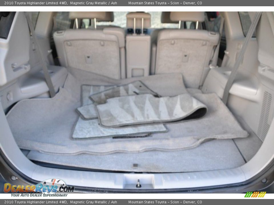 2010 Toyota Highlander Limited 4WD Magnetic Gray Metallic / Ash Photo #28