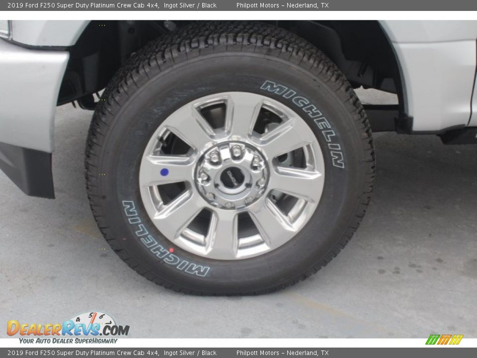 2019 Ford F250 Super Duty Platinum Crew Cab 4x4 Ingot Silver / Black Photo #5