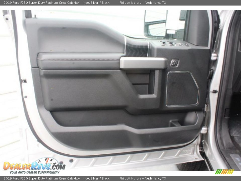 2019 Ford F250 Super Duty Platinum Crew Cab 4x4 Ingot Silver / Black Photo #9
