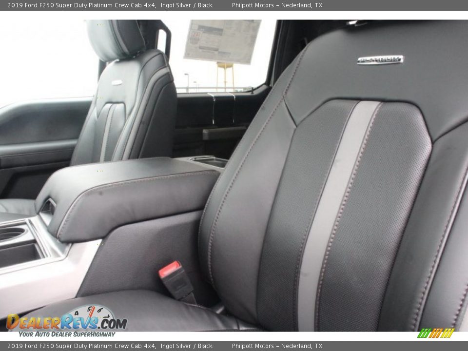 2019 Ford F250 Super Duty Platinum Crew Cab 4x4 Ingot Silver / Black Photo #10