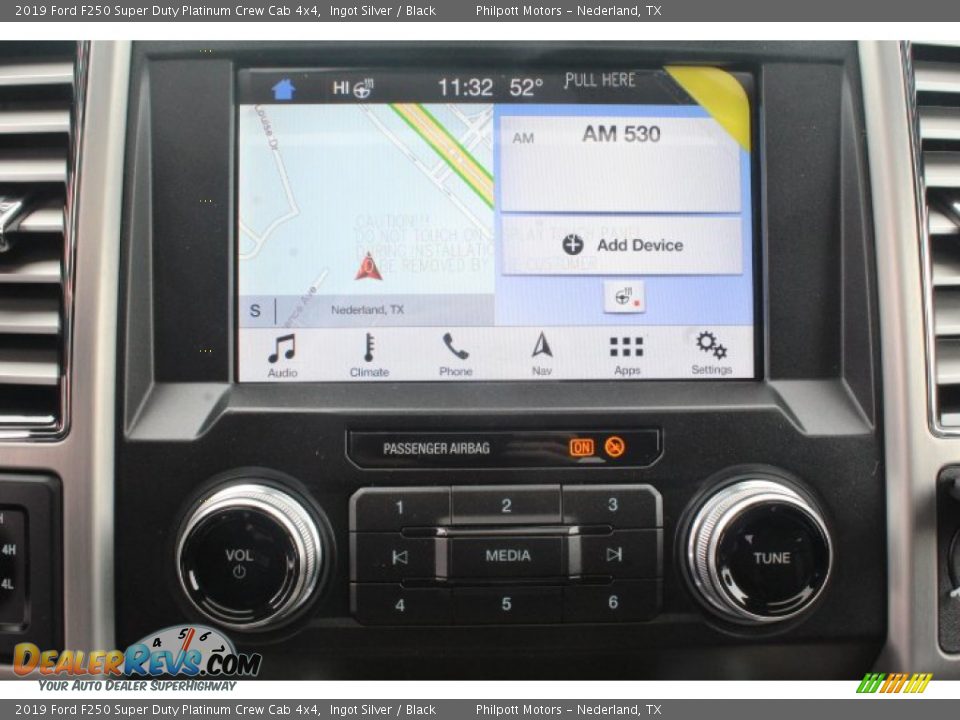 2019 Ford F250 Super Duty Platinum Crew Cab 4x4 Ingot Silver / Black Photo #11
