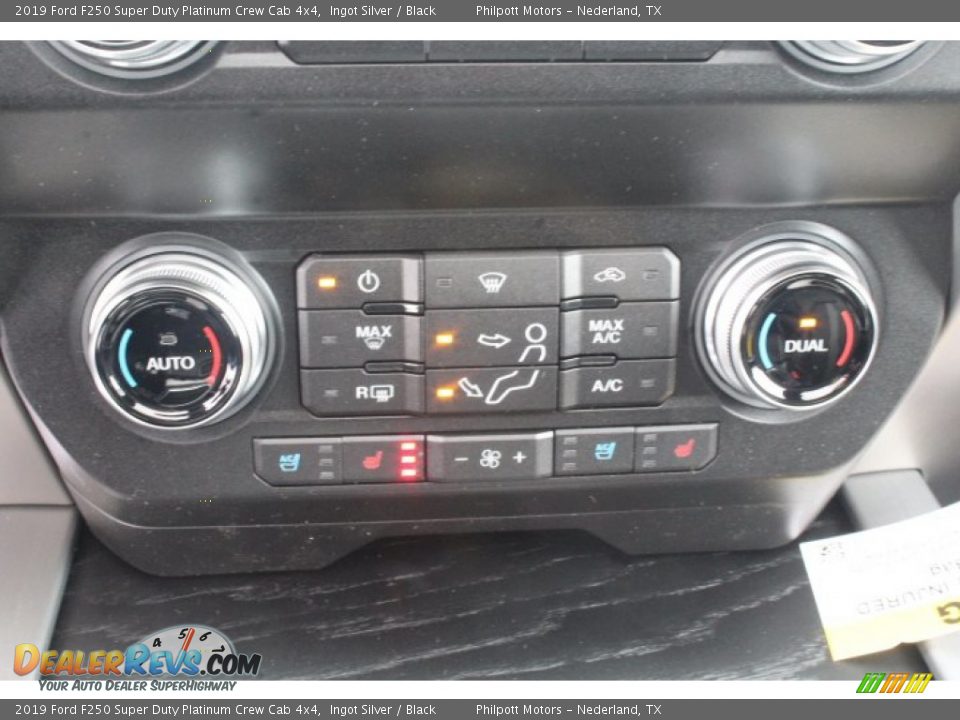 2019 Ford F250 Super Duty Platinum Crew Cab 4x4 Ingot Silver / Black Photo #12
