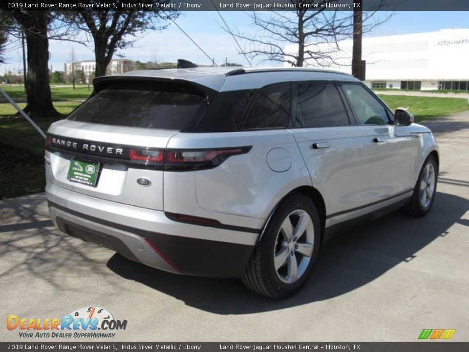 2019 Land Rover Range Rover Velar S Indus Silver Metallic / Ebony Photo #7