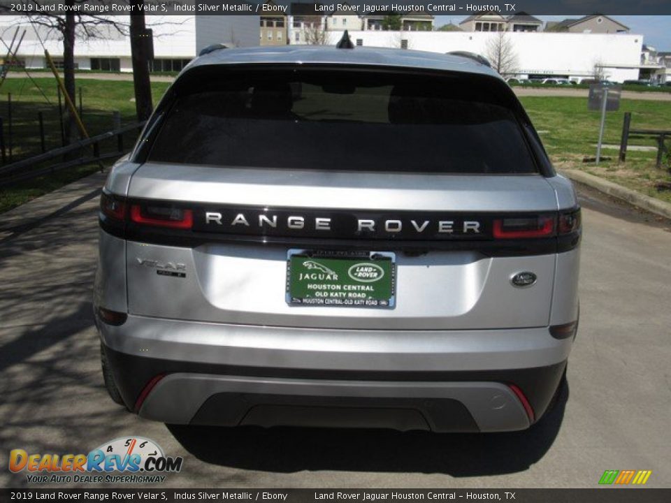 2019 Land Rover Range Rover Velar S Indus Silver Metallic / Ebony Photo #8