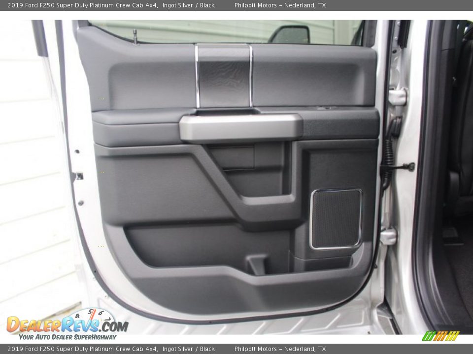 2019 Ford F250 Super Duty Platinum Crew Cab 4x4 Ingot Silver / Black Photo #16
