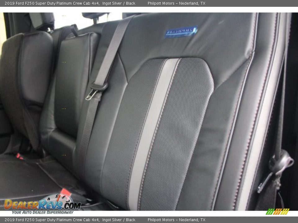 2019 Ford F250 Super Duty Platinum Crew Cab 4x4 Ingot Silver / Black Photo #17