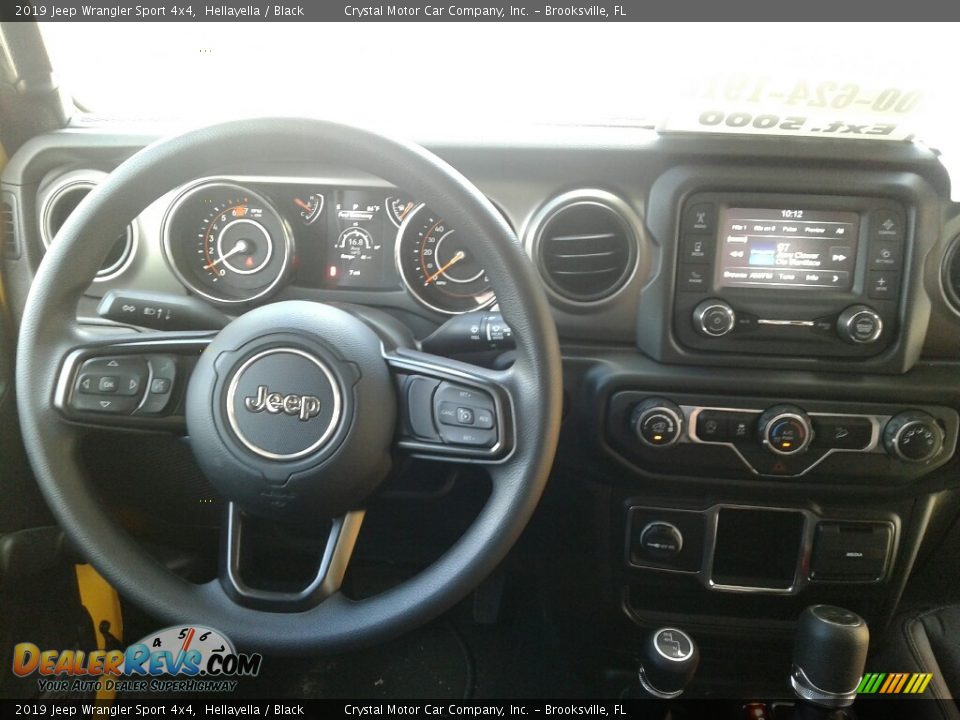 2019 Jeep Wrangler Sport 4x4 Hellayella / Black Photo #13
