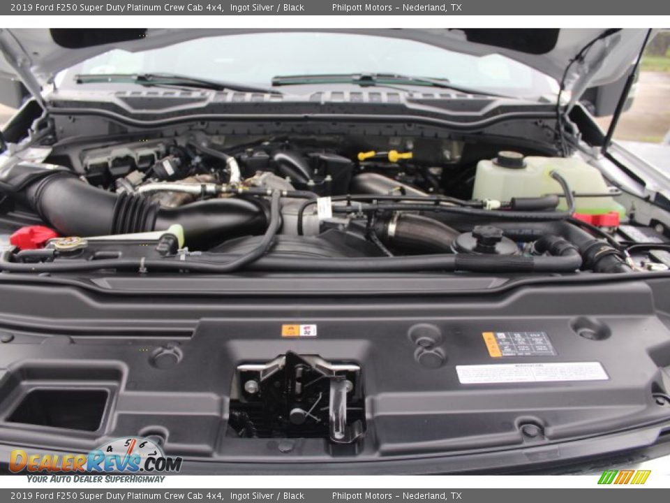 2019 Ford F250 Super Duty Platinum Crew Cab 4x4 Ingot Silver / Black Photo #22