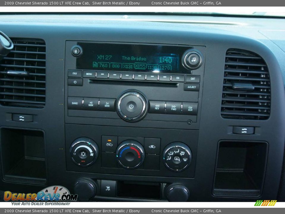 2009 Chevrolet Silverado 1500 LT XFE Crew Cab Silver Birch Metallic / Ebony Photo #24