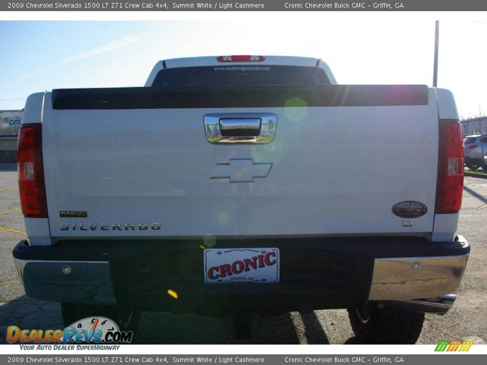 2009 Chevrolet Silverado 1500 LT Z71 Crew Cab 4x4 Summit White / Light Cashmere Photo #7