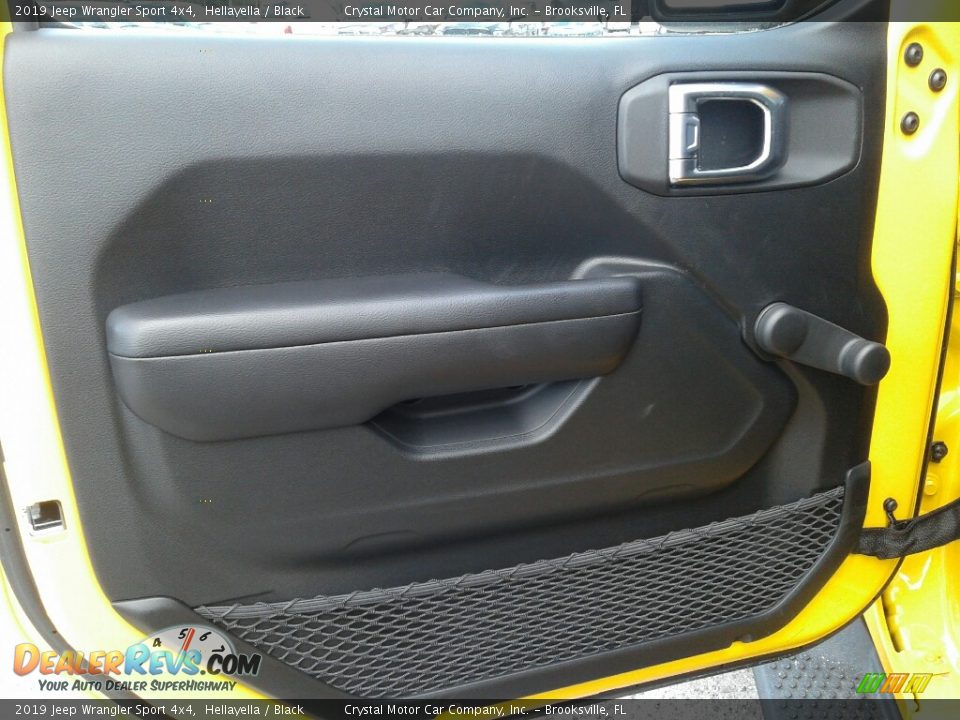 2019 Jeep Wrangler Sport 4x4 Hellayella / Black Photo #17