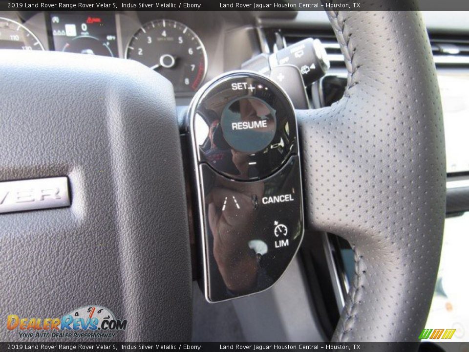 2019 Land Rover Range Rover Velar S Indus Silver Metallic / Ebony Photo #28