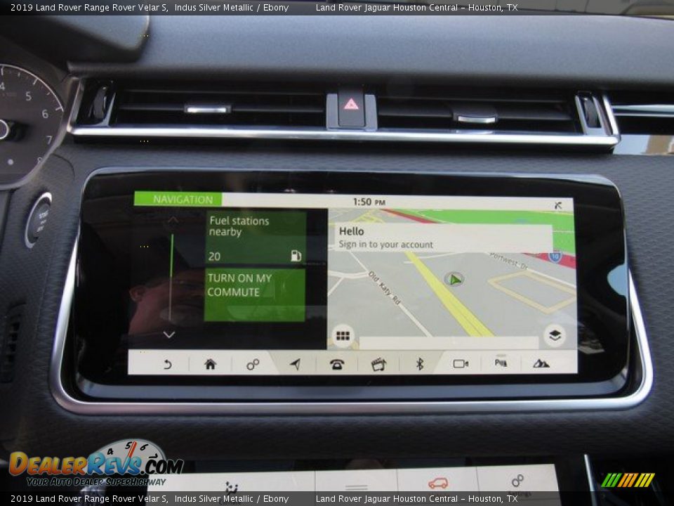 2019 Land Rover Range Rover Velar S Indus Silver Metallic / Ebony Photo #31