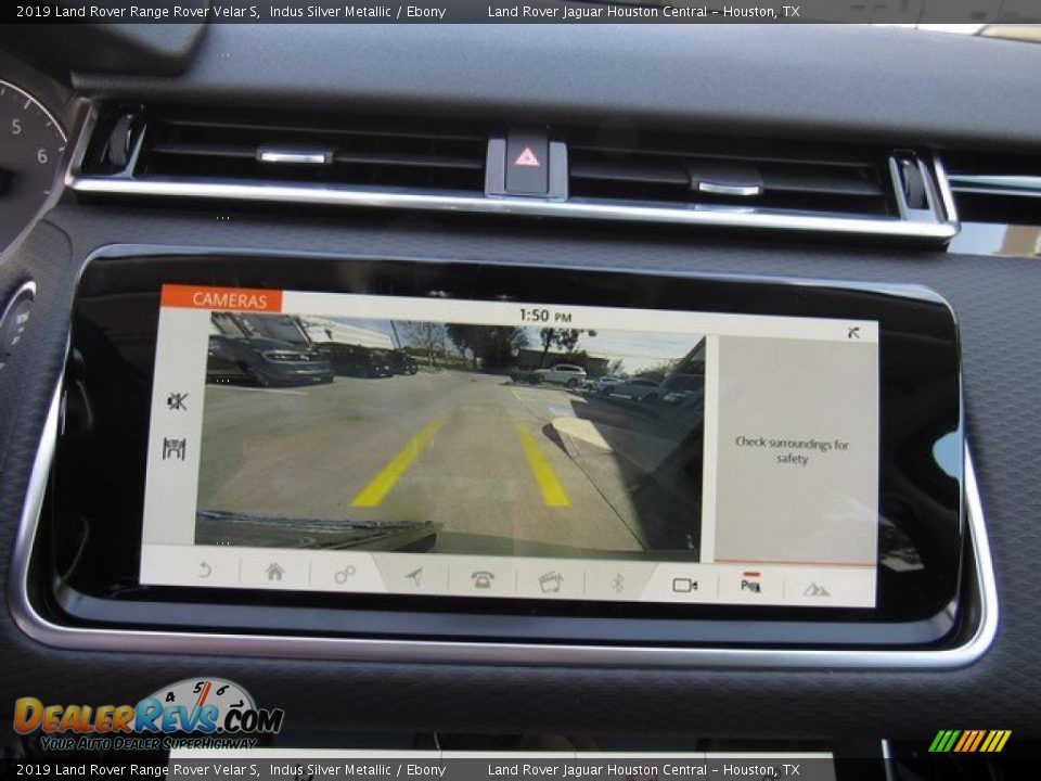 2019 Land Rover Range Rover Velar S Indus Silver Metallic / Ebony Photo #32