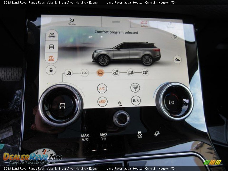 2019 Land Rover Range Rover Velar S Indus Silver Metallic / Ebony Photo #33