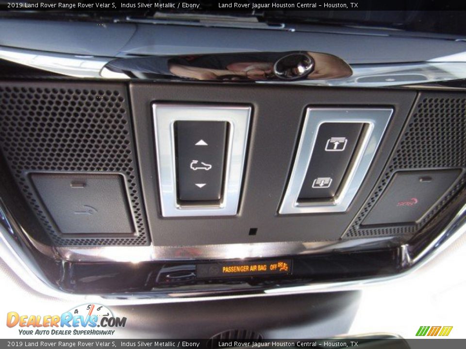 2019 Land Rover Range Rover Velar S Indus Silver Metallic / Ebony Photo #35