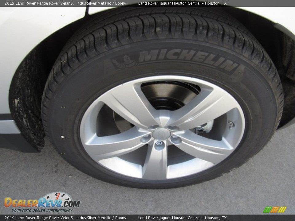 2019 Land Rover Range Rover Velar S Indus Silver Metallic / Ebony Photo #36