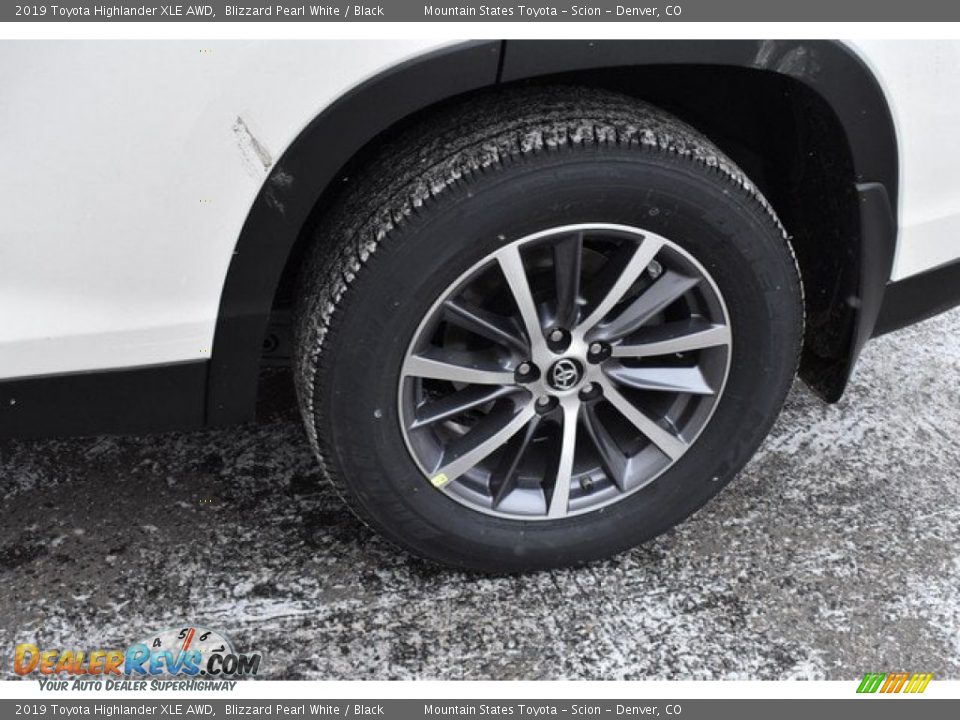 2019 Toyota Highlander XLE AWD Blizzard Pearl White / Black Photo #36