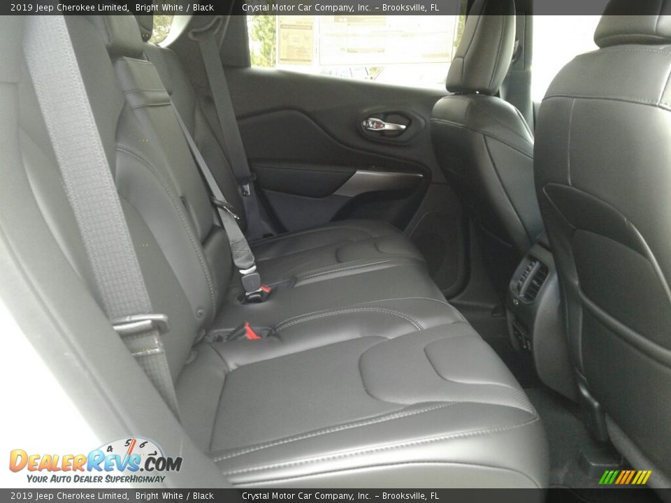 2019 Jeep Cherokee Limited Bright White / Black Photo #11