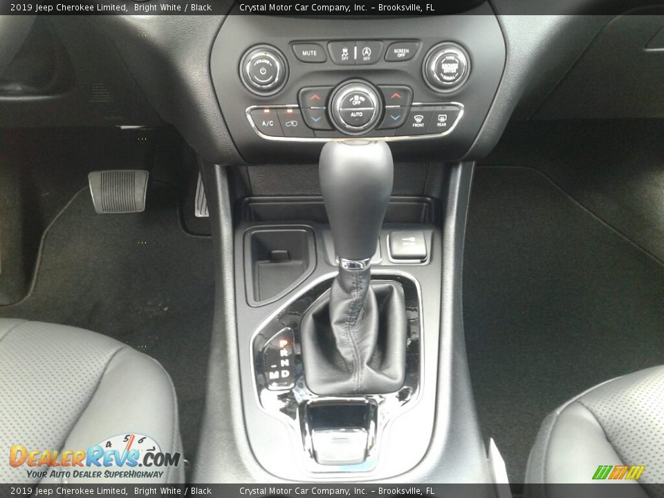 2019 Jeep Cherokee Limited Bright White / Black Photo #16