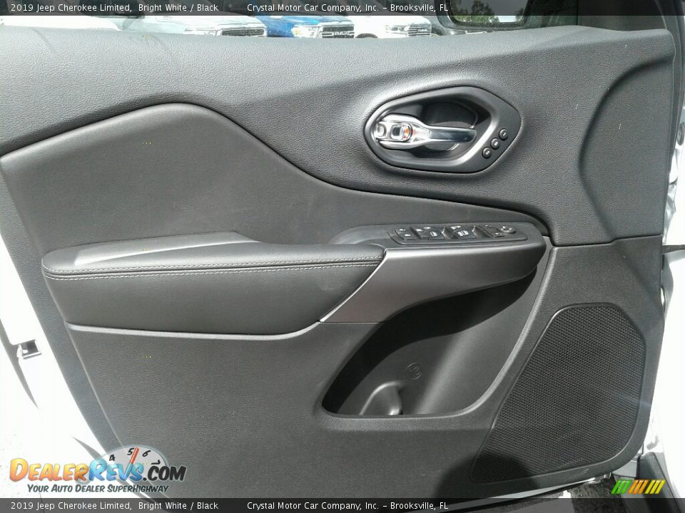 2019 Jeep Cherokee Limited Bright White / Black Photo #17