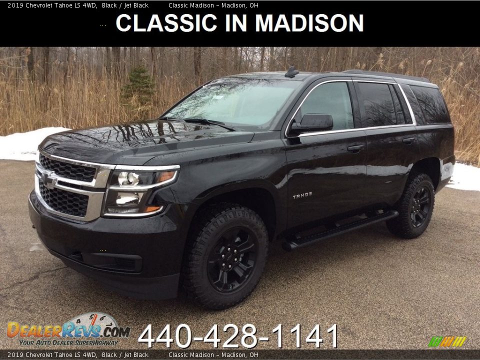 2019 Chevrolet Tahoe LS 4WD Black / Jet Black Photo #1
